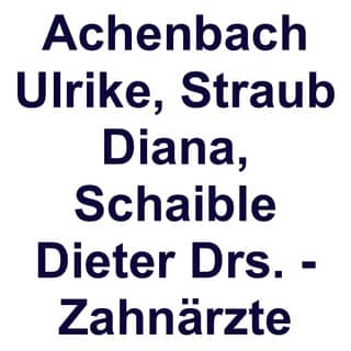 Logo Dres. Ulrike Achenbach, Diana Straub, Dieter Schaible