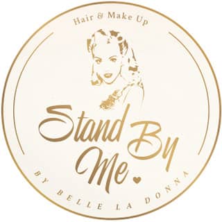 Logo Stand By Me Hair&Make-up By Belle la Donna