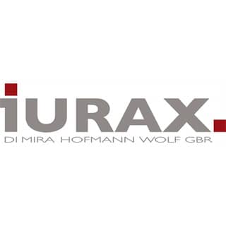 Logo IURAX Di Mira, Hofmann, Wolf GbR - Claudia Di Mira, Ralf Hofmann, Torsten Wolf, Martin Mändl
