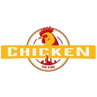 Logo Chicken on fire