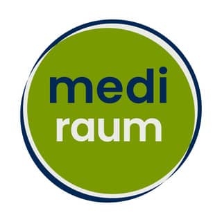 Logo mediraum design GmbH | Apothekenbau & Praxenbau