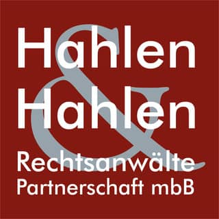 Logo Rechtsanwälte       Hahlen & Hahlen     Partnerschaft mbB