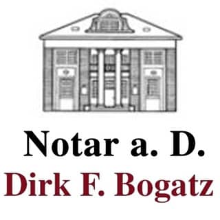 Logo Dirk F. Bogatz Rechtsanwalt u. Notar a.D.