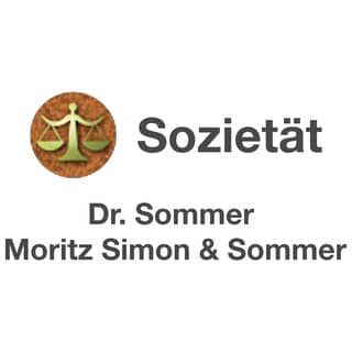 Logo Rechtsanwaltssozietät Dr. Sommer, Moritz, Simon, Sommer GbR