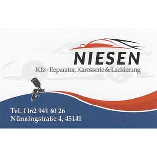 Logo Niesen Karosserie + Lack Essen