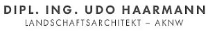 Logo Dipl.Ing. Udo Haarmann Landschaftsarchitekt - AKNW