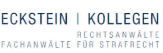 Logo Kanzlei Eckstein & Kollegen | Wirtschaftsstrafrecht und allgemeines Strafrecht