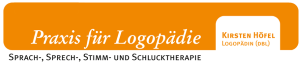 Logo Kirsten Höfel Praxis für Logopädie