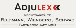 Logo Adjulex Rechtsanwälte Feldmann, Wienberg, Schwab Partnerschaft mbB