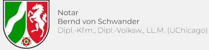 Logo Notar Bernd von Schwander