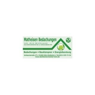 Logo Matheisen Bedachungen & Energieberatung (Inhaber) Dirk Wittkowski