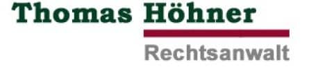 Logo Thomas Höhner Rechtsanwalt