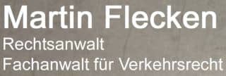 Logo Martin Flecken, Rechtsanwalt und Fachanwalt für Verkehrsrech