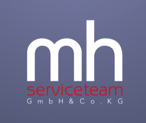 Logo mh serviceteam GmbH & Co. KG MstBetr. der Gebäudereinigung