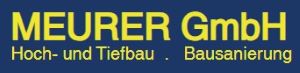 Logo Meurer GmbH Hoch- und Tiefbau, Bausanierung