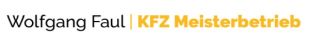 Logo Wolfgang Faul KFZ-Meisterbetrieb