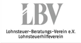 Logo LBV Lohnsteuer-Beratungs-Verein // Lohnsteuerhilfeverein