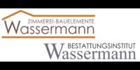Logo Jörg  Wassermann Zimmerei, Bauelemente, Bestattungen