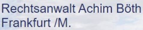 Logo Rechtsanwalt Achim Böth