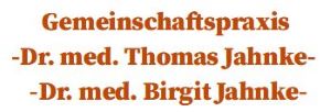 Logo Dres.Med. Thomas & Birgit Jahnke Ärzte f. Allgemeinmedizin