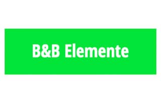 Logo B & B Elemente