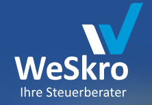 Logo WeSkro Steuerberatungsgesellschaft Welsch & Skrobic PartG mb