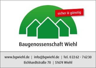 Logo Baugenossenschaft Wiehl eG