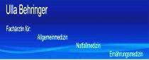 Logo Ulla Behringer Ärztin für Allgemeinmedizin