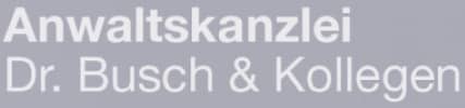 Logo Anwaltskanzlei Dr. Busch & Kollegen, Rechtsanwälte