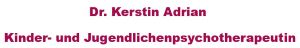 Logo Dr. Kerstin Adrian Kinder- und Jugendlichenpsychotherapeutin