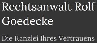 Logo Rolf Goedecke Rechtsanwalt
