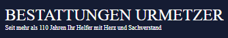 Logo Bestattungen Urmetzer GmbH