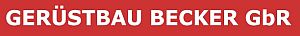 Logo Gerüstbau Becker GbR