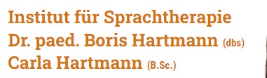 Logo Dr. Boris Hartmann Institut für Sprachtherapie