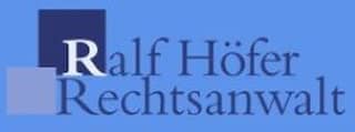 Logo Rechtsanwalt Ralf Höfer