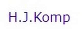 Logo Hermann Josef Komp