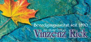 Logo Vinzenz Kick Beerdigungsinstitut Inh. Helmut Kick