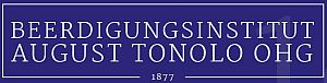 Logo TONOLO OHG Beerdigungsinstitut
