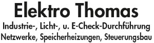 Logo Reinhard Thomas Elektrotechnik