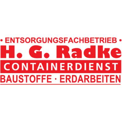 Logo H.G.Radke Containerdiest-Baustoffe-Erdarbeiten