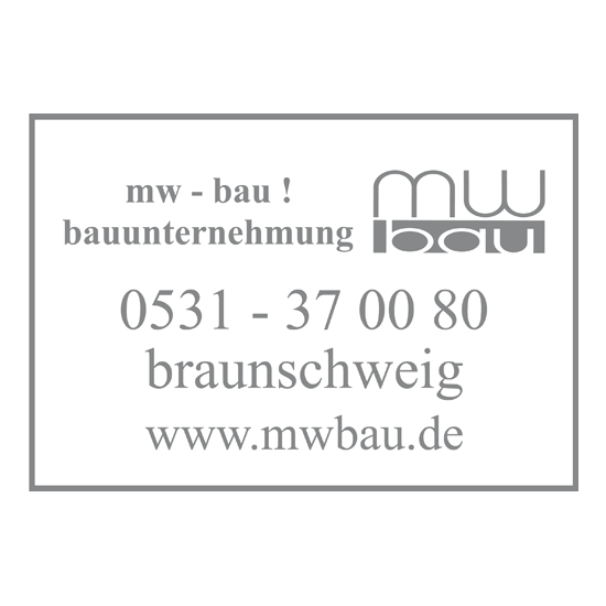 Logo mw-bau ! bauunternehmen markus kassenbeck
