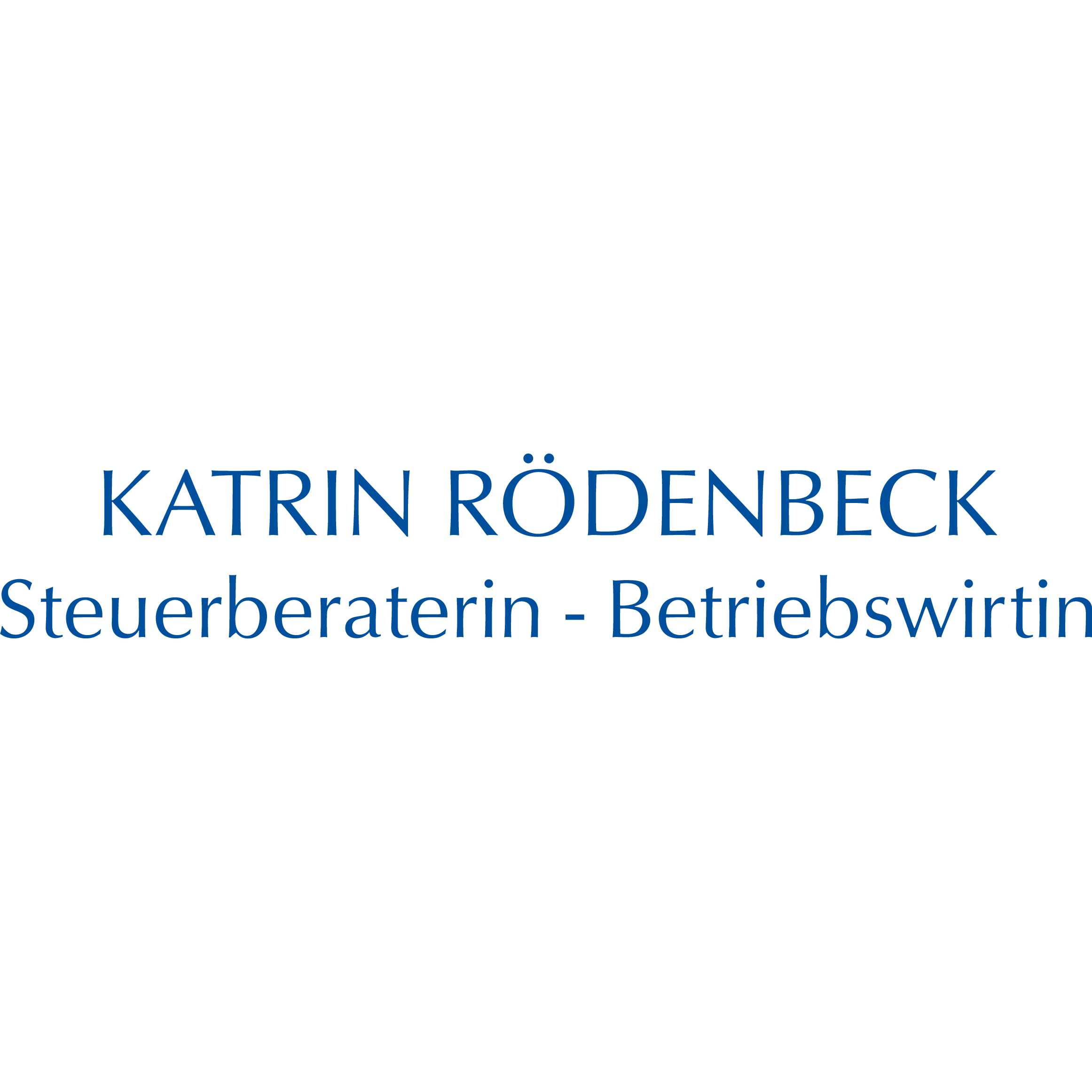 Logo Katrin Rödenbeck Steuerberaterin / Betriebswirtin