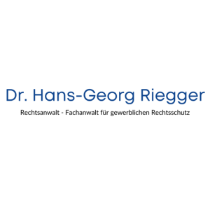 Logo Dr. Hans-Georg Riegger Fachanwalt für gewerblichen Rechtsschutz