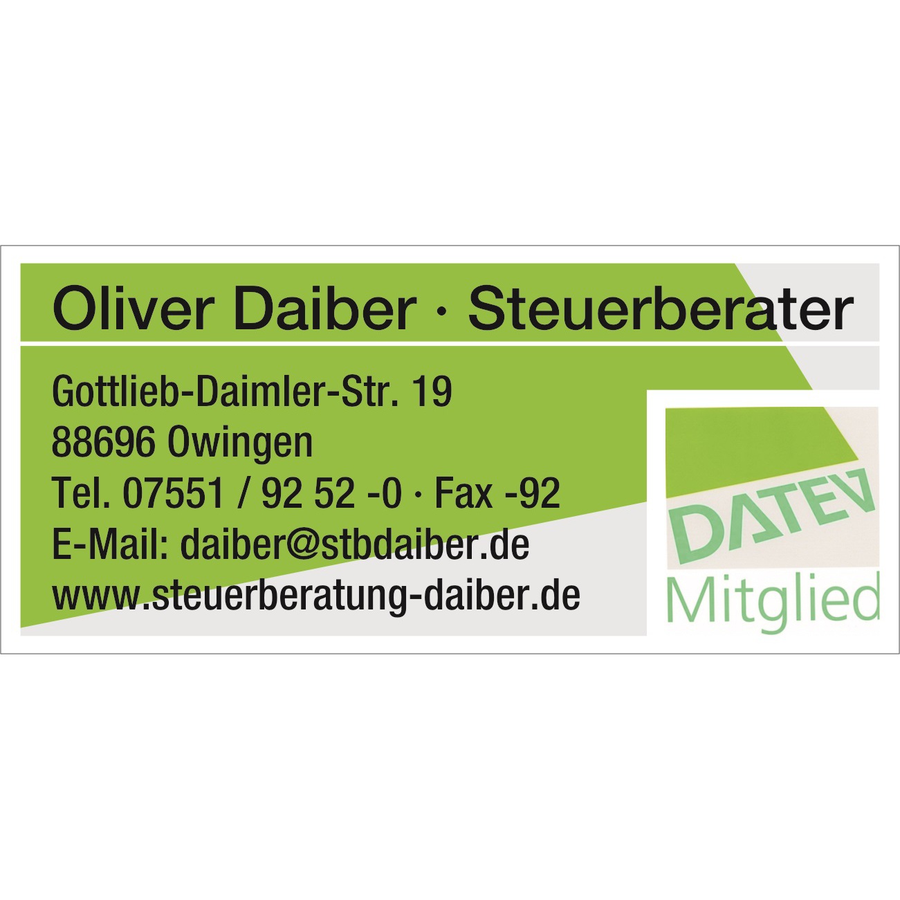 Logo Oliver Daiber Steuerberater