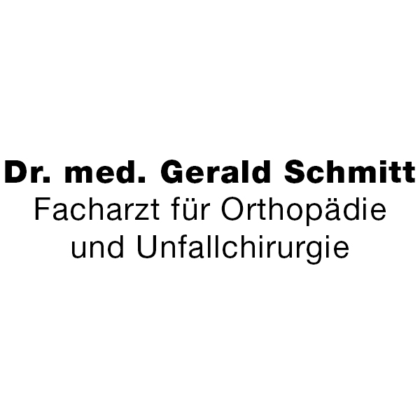 Logo Dr. med. Gerald Schmitt Facharzt für Orthopädie