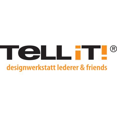Logo Anke Lederer TELLiT! designwerkstatt