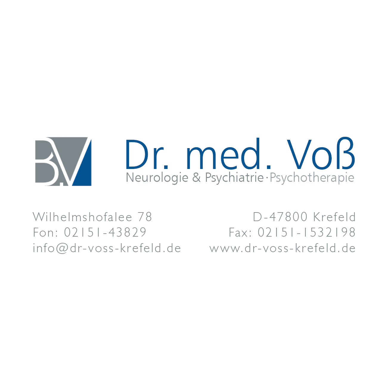 Logo Dr. med. Burkhard Voß