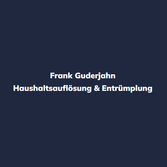 Logo Frank Guderjahn  Haushaltsauflösung & Entrümpelung