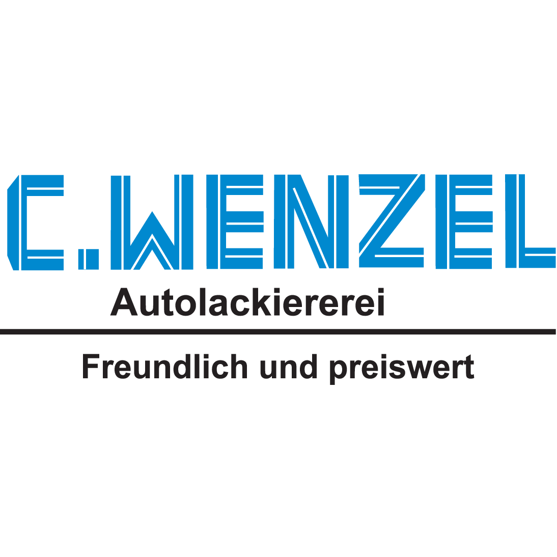 Logo Autolackiererei C. Wenzel