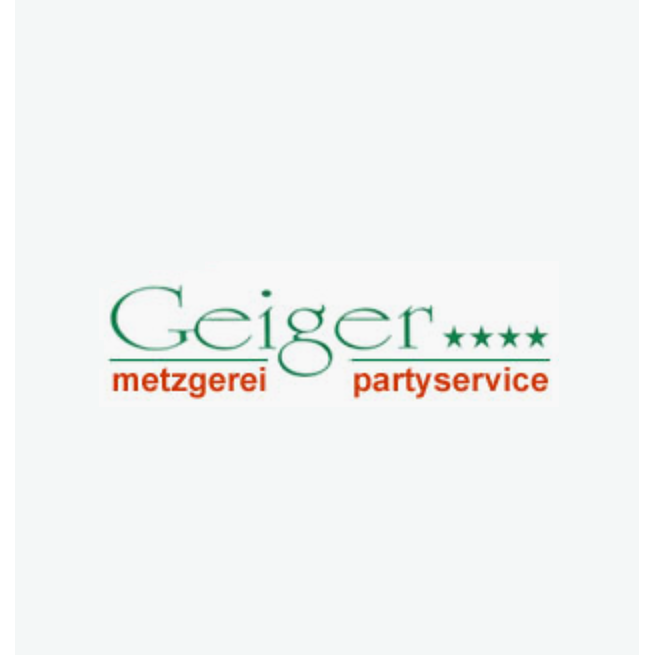 Logo Metzgerei Partyservice Geiger